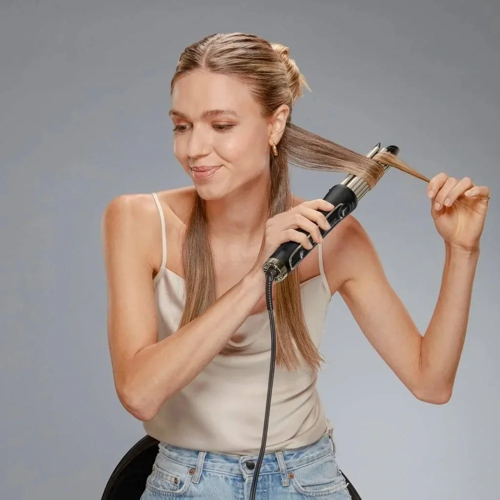 NEW InfinitiPRO Conair Cool Air Styler - Large Split Barrel Creates Loose Curls